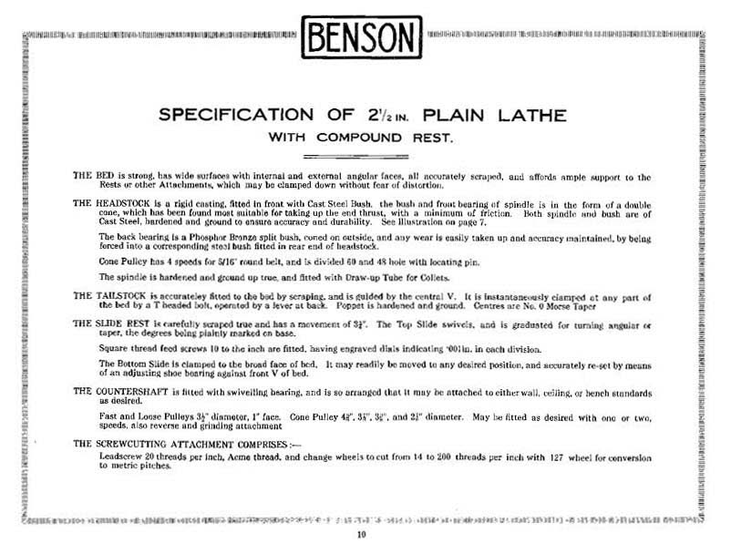 Specification p10
